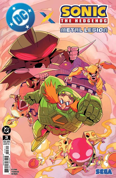DC x Somic The Hedgehog: Metal Legion #3