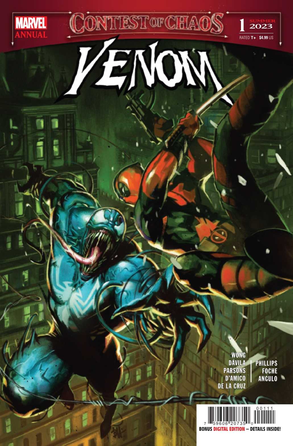 Venom Annual #1 (Contest Of Chaos)