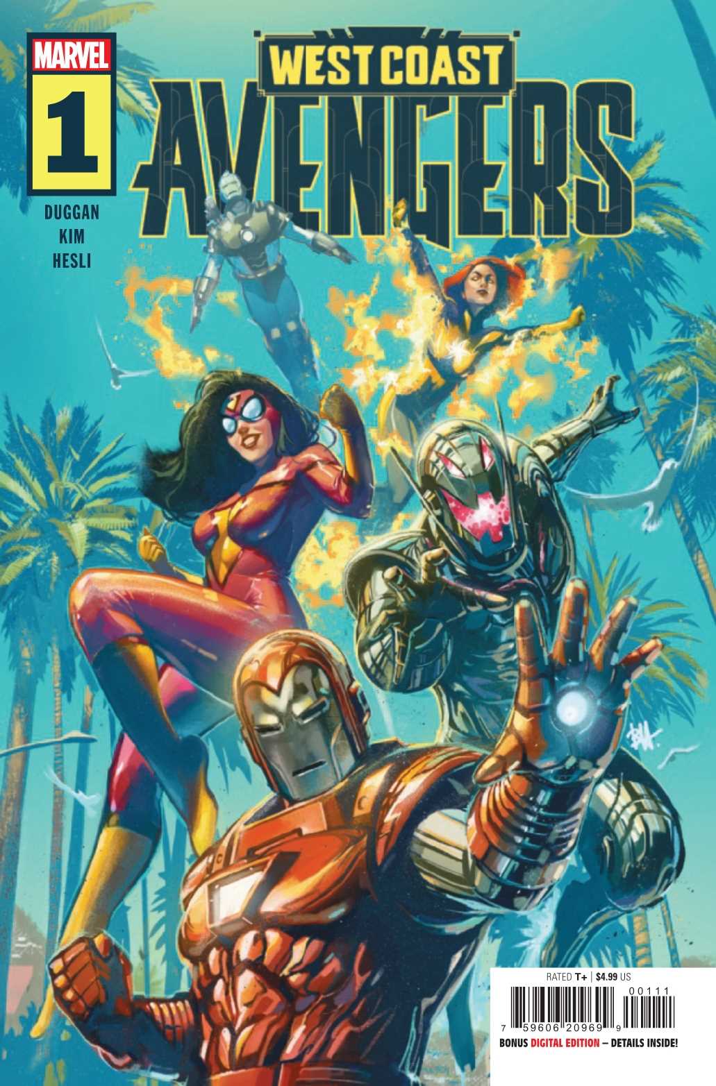 West Coast Avengers #1