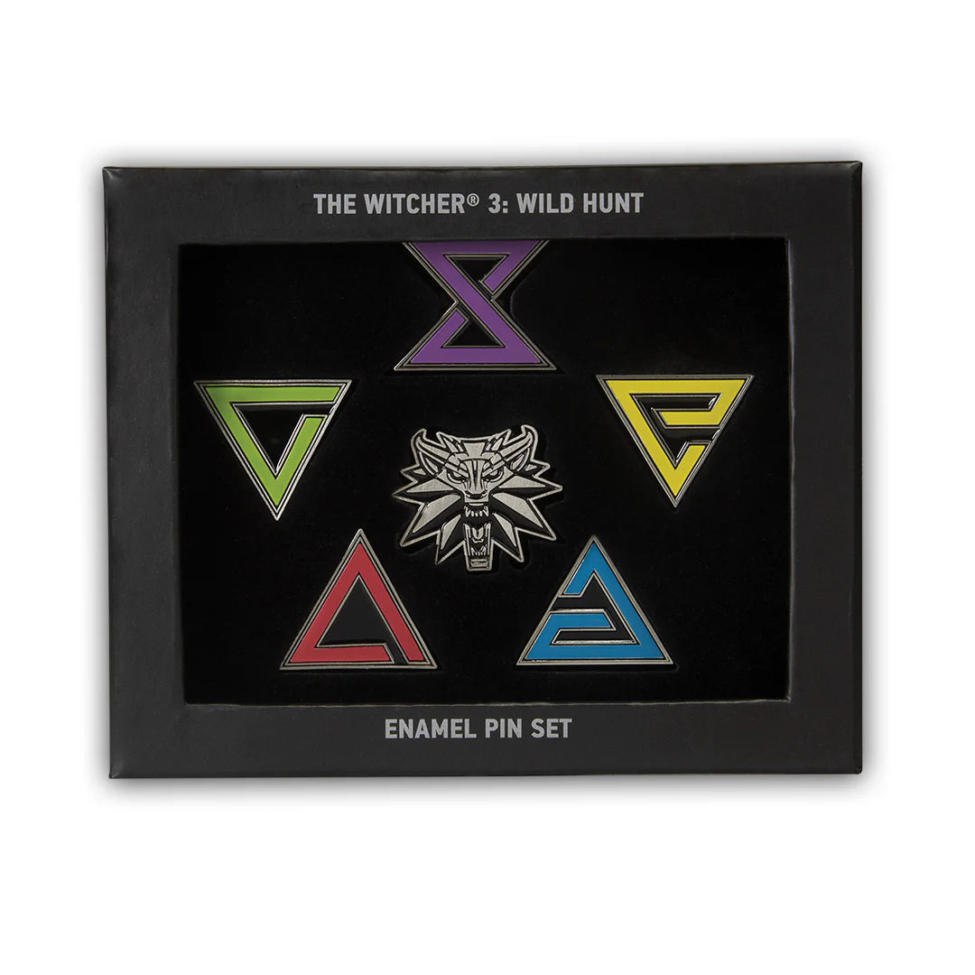 The Witcher Enamel Pin Set