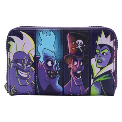 Loungefly Disney Villains Zip Purse