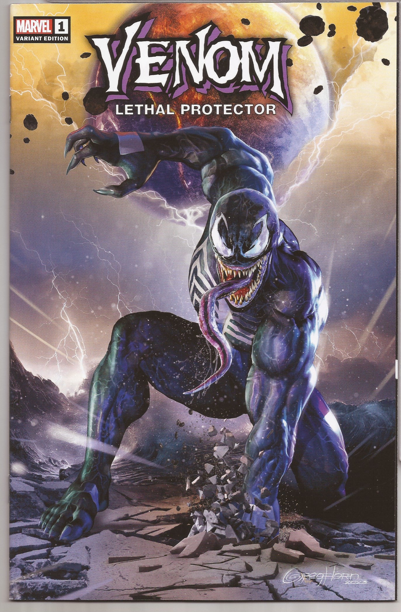 Venom: Lethal Protector II (Horn Comicxposure Variant)