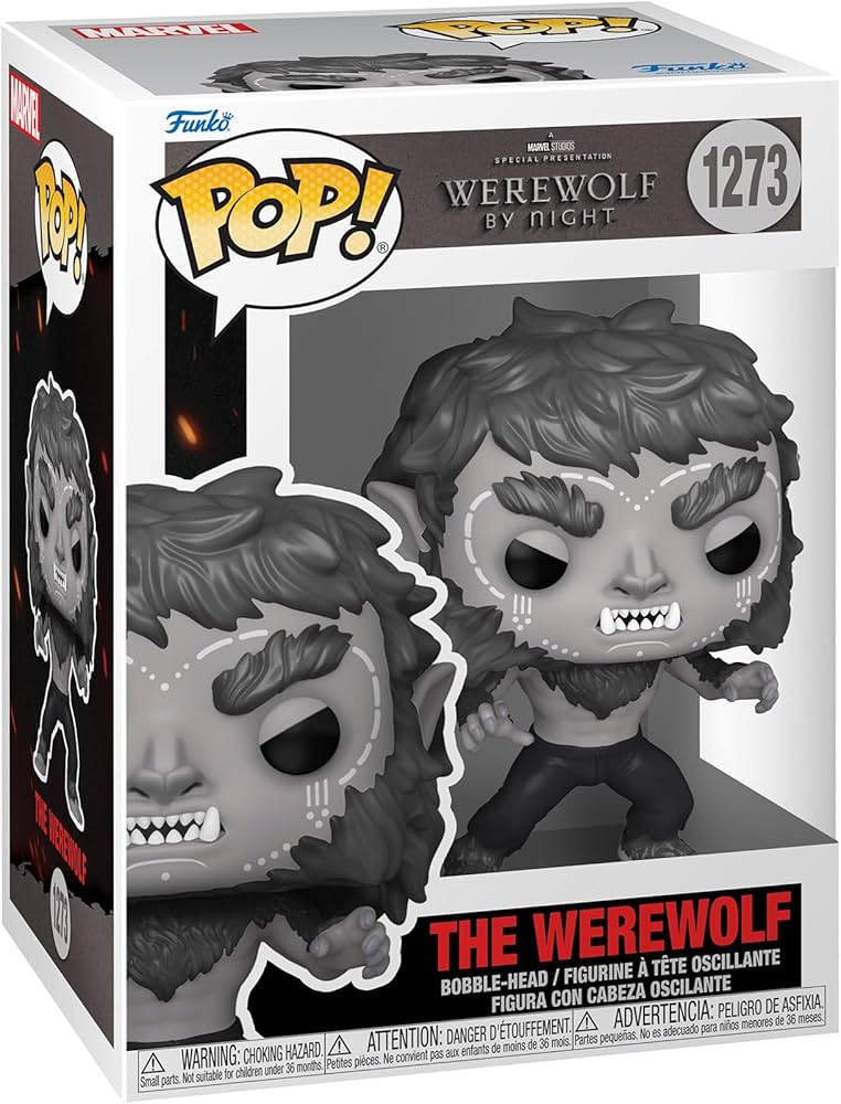 Pop Marvel Werewolf By Night Vinyl Figurine