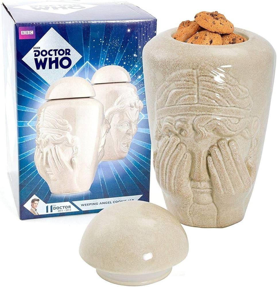 Dr Who Weeping Angels Cookie Jar