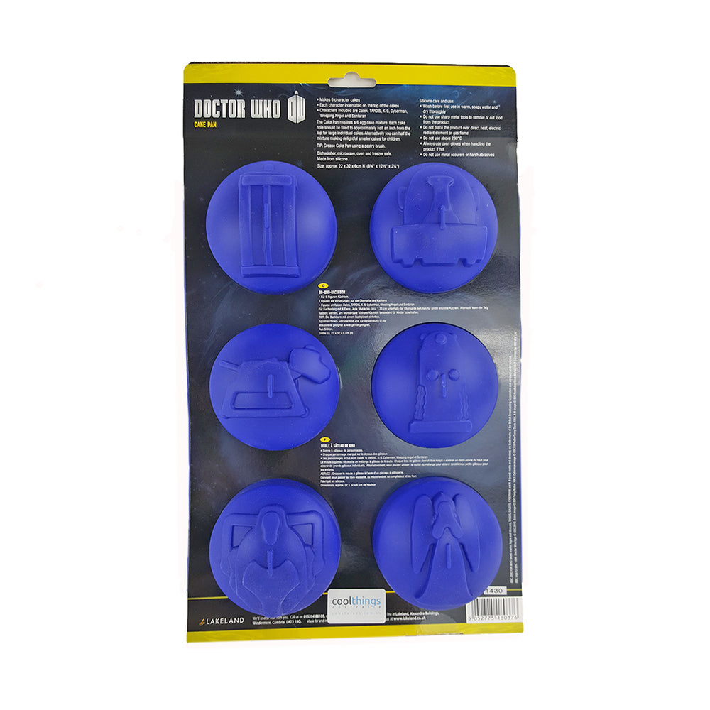 Dr Who Silicone Mini Cake Pan