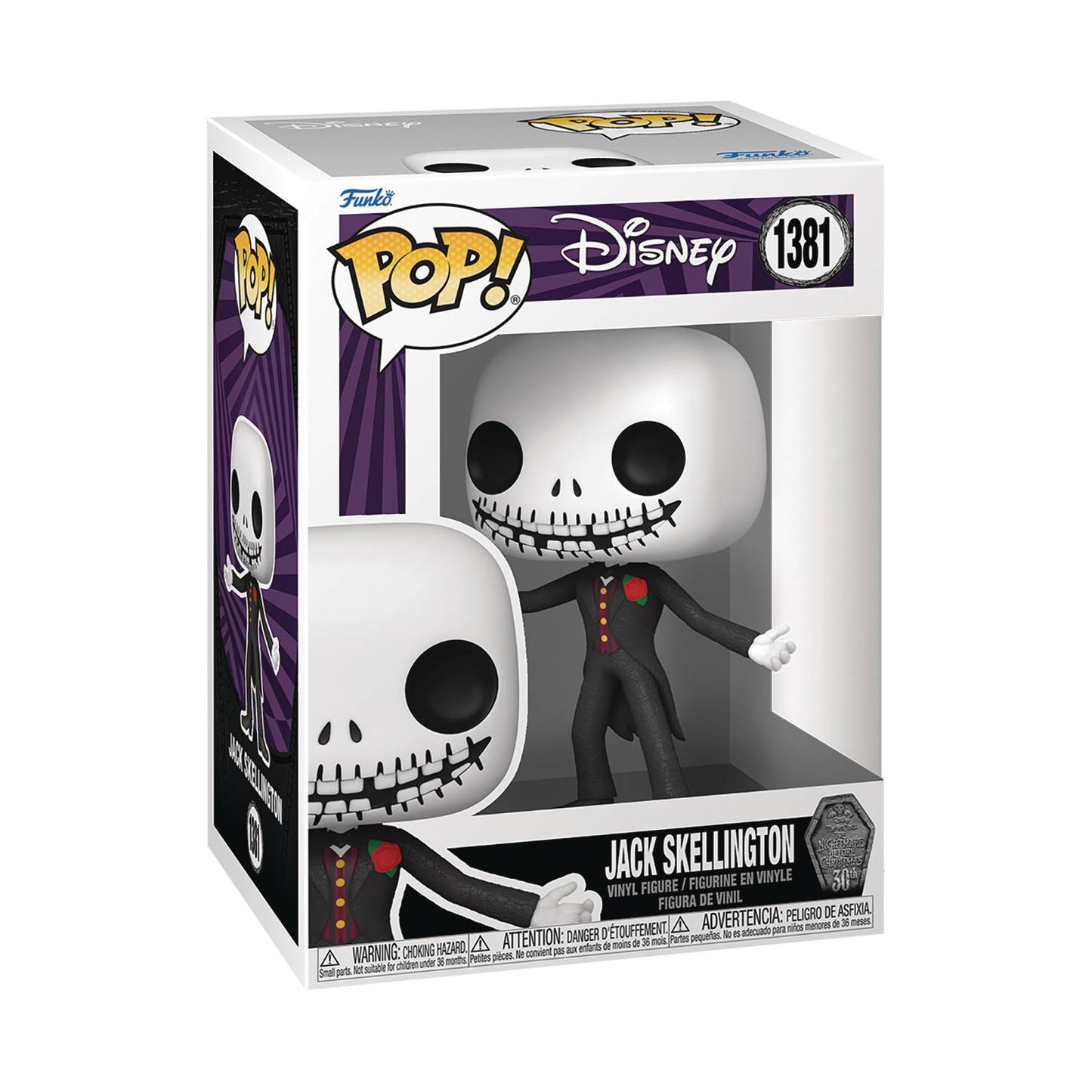 Pop Disney NBX 30th Formal Jack Vinyl Figure
