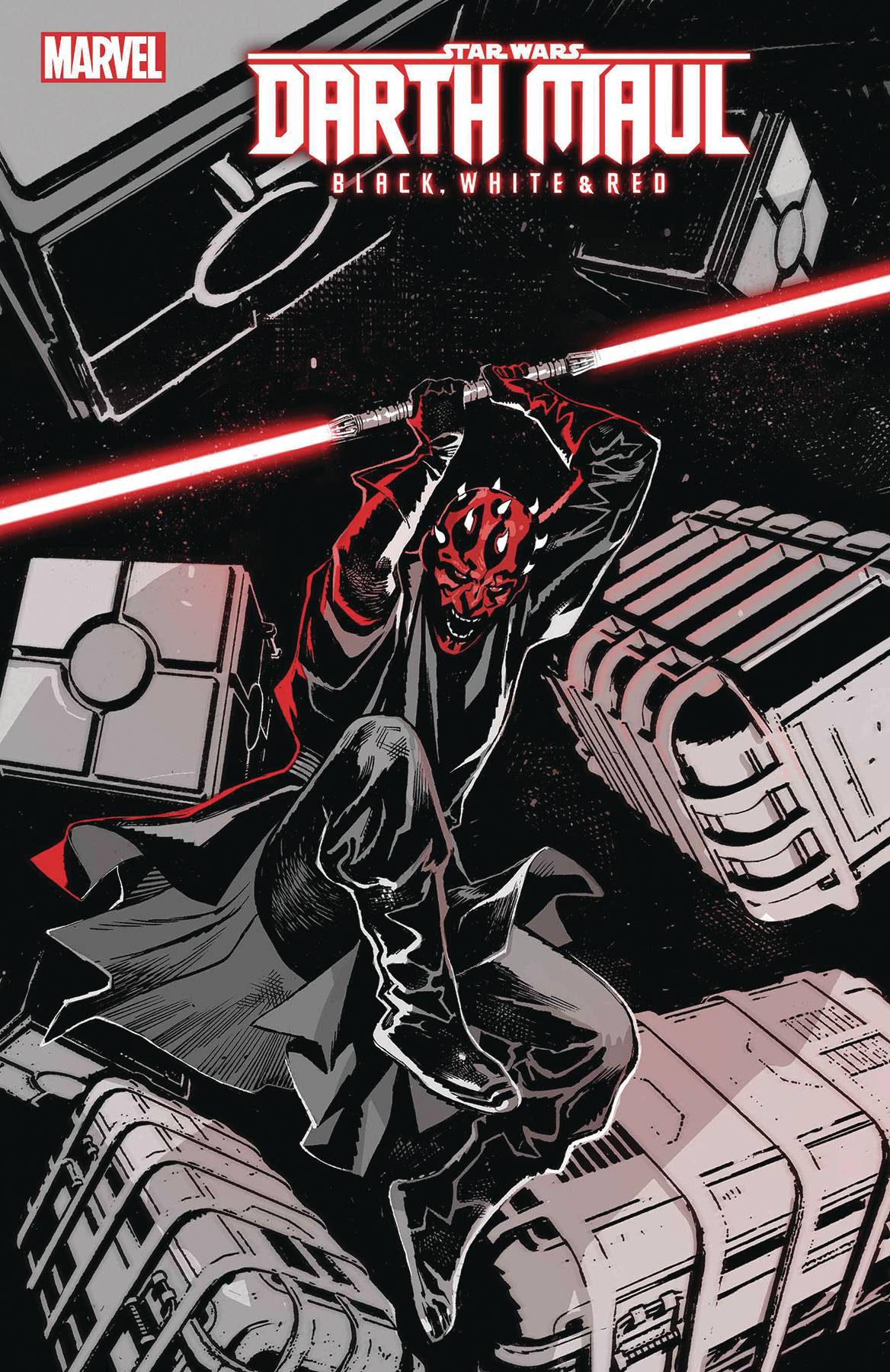 Darth Maul: Black, White And Red #3