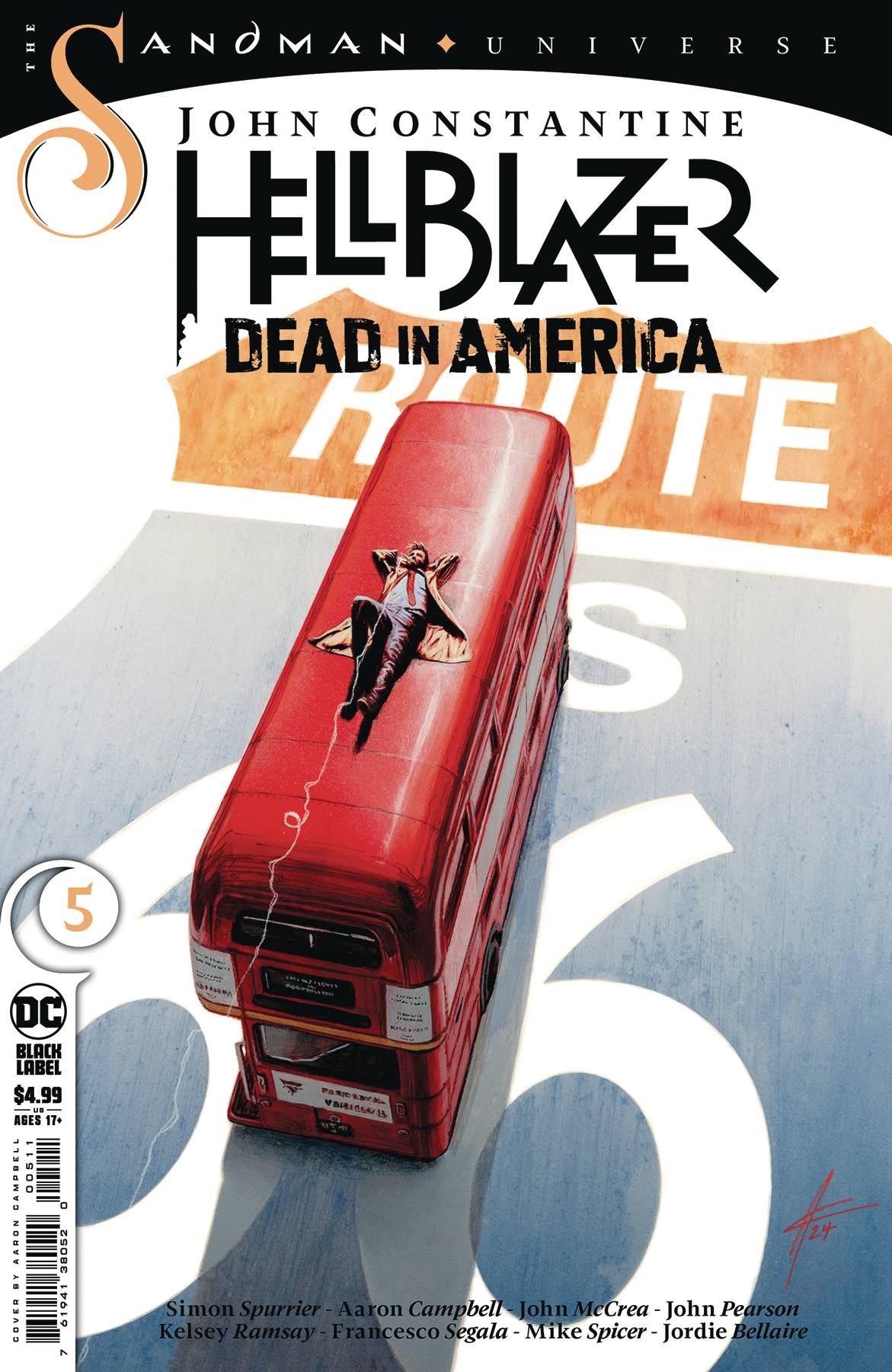 John Constantine: Dead In America #5 (Of 8)