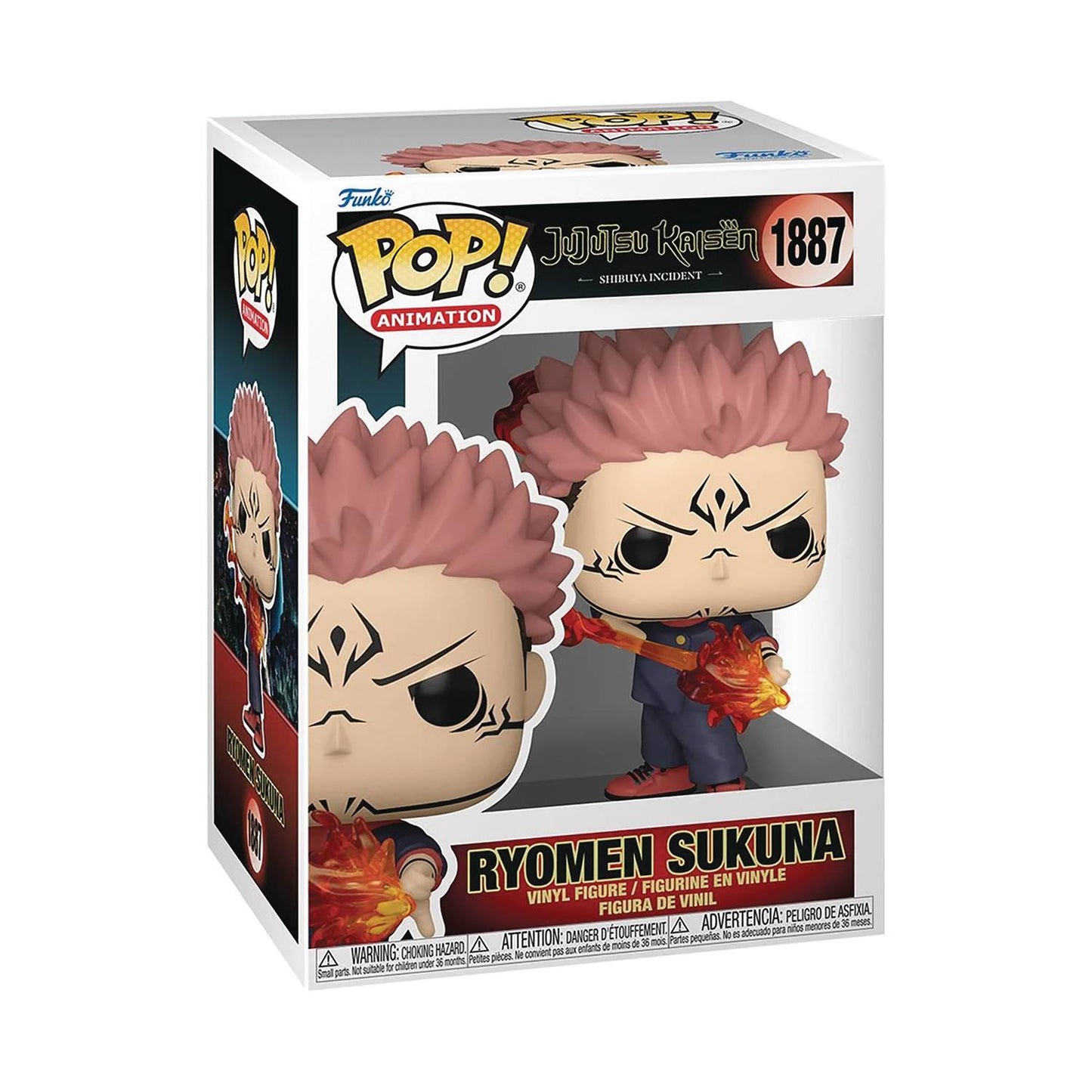 Pop! Animation Jujutsu Kaisen Ryomen Sukuna Vinyl Figure