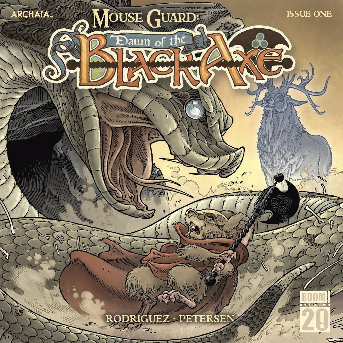 Mouse Guard: Dawn Of The Black Axe #1 (Of 3)