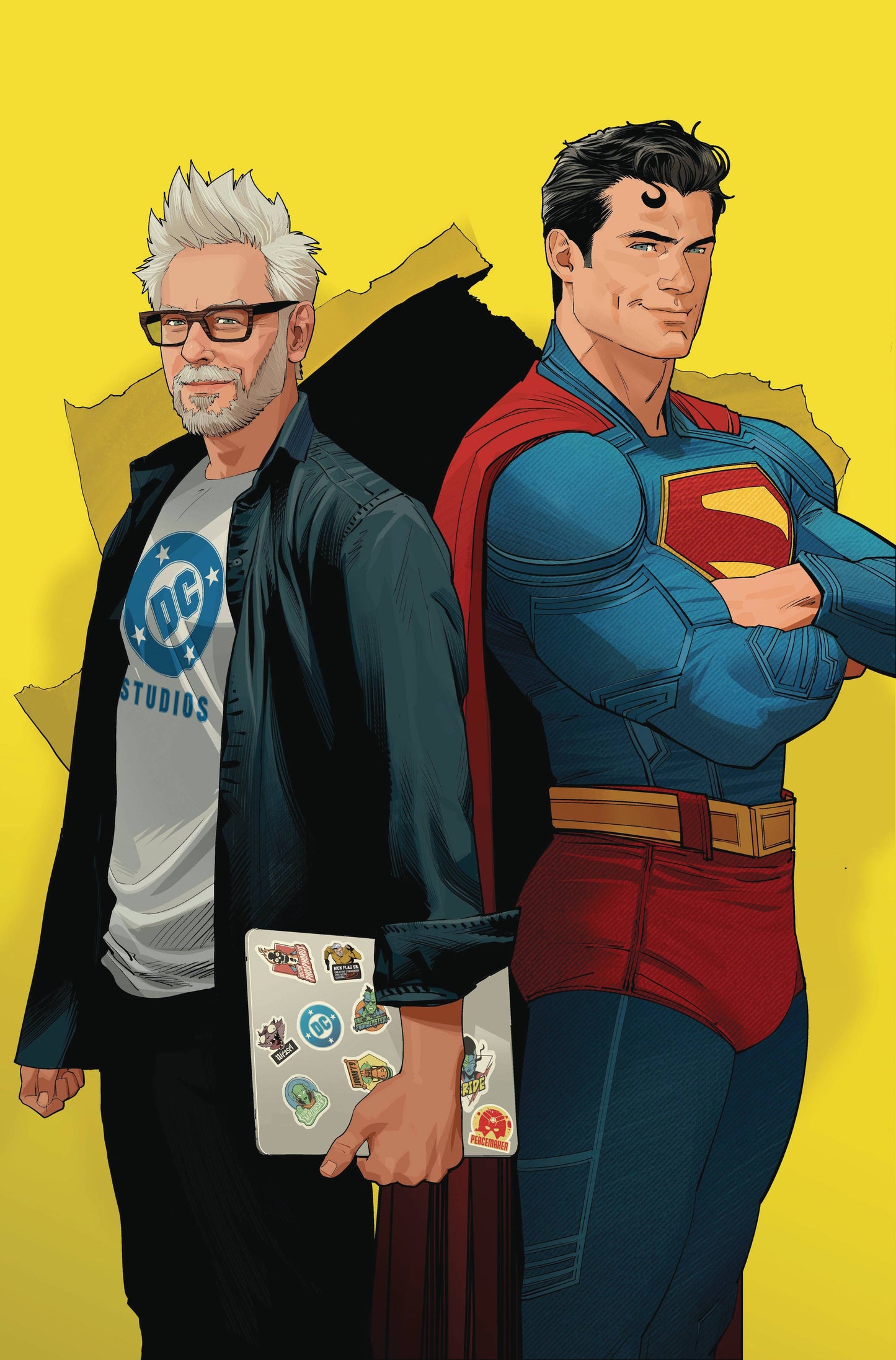 Superman Unlimited #1 DAN MORA JAMES GUNN CAMEO VARIANT