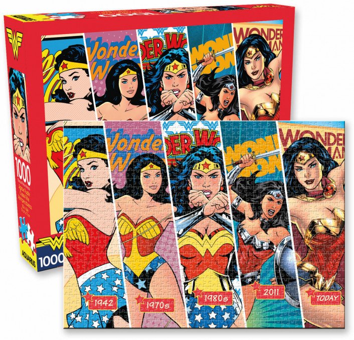 Aquarius Puzzle DC Comics Wonder Woman Timeline Puzzle 1,000 pieces