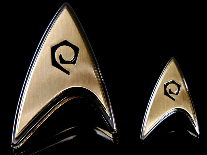 Star Trek Discovery Enterprise Badge and Pin Set Operations