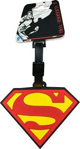 Superman Luggage Tag