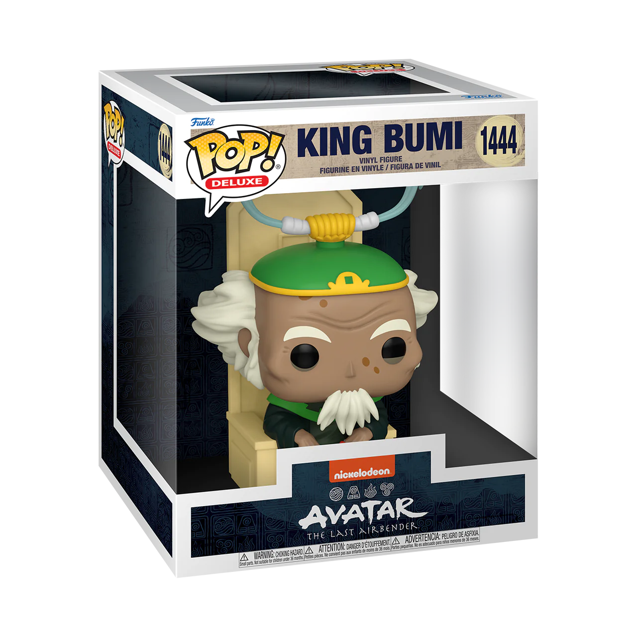 Pop Animation ATLA Deluxe King Bumi Vinyl Figure