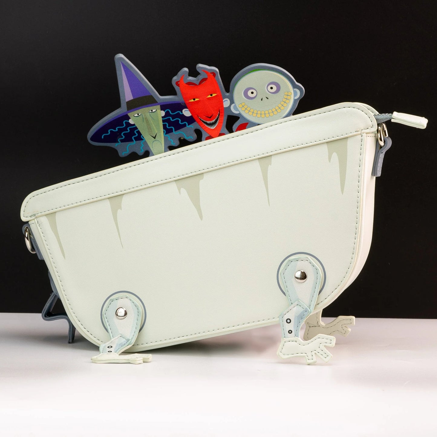 Loungefly The Nightmare Before Christmas - Lock Shock Barrel Bathtub Glow Crossbody Bag