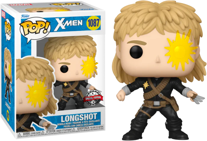 Pop! X-Men Longshot Vinyl Figure