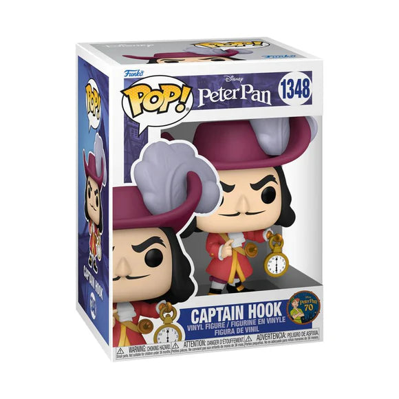 Pop Disney Peter Pan Captain Hook Vinyl Figure