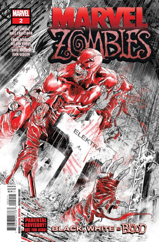 Marvel Zombies #2 Black, White & Blood