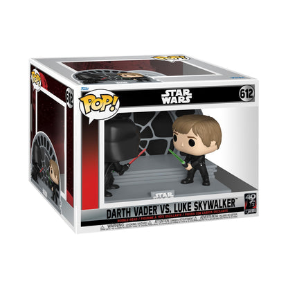 Pop! Moments Star Wars ROTJ 40th Anni. Darth Vader V. Luke Skywalker Vinyl Fig