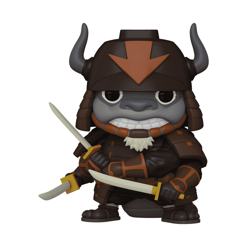 Pop Super ATLA Appa With Armor Vinyl Figure