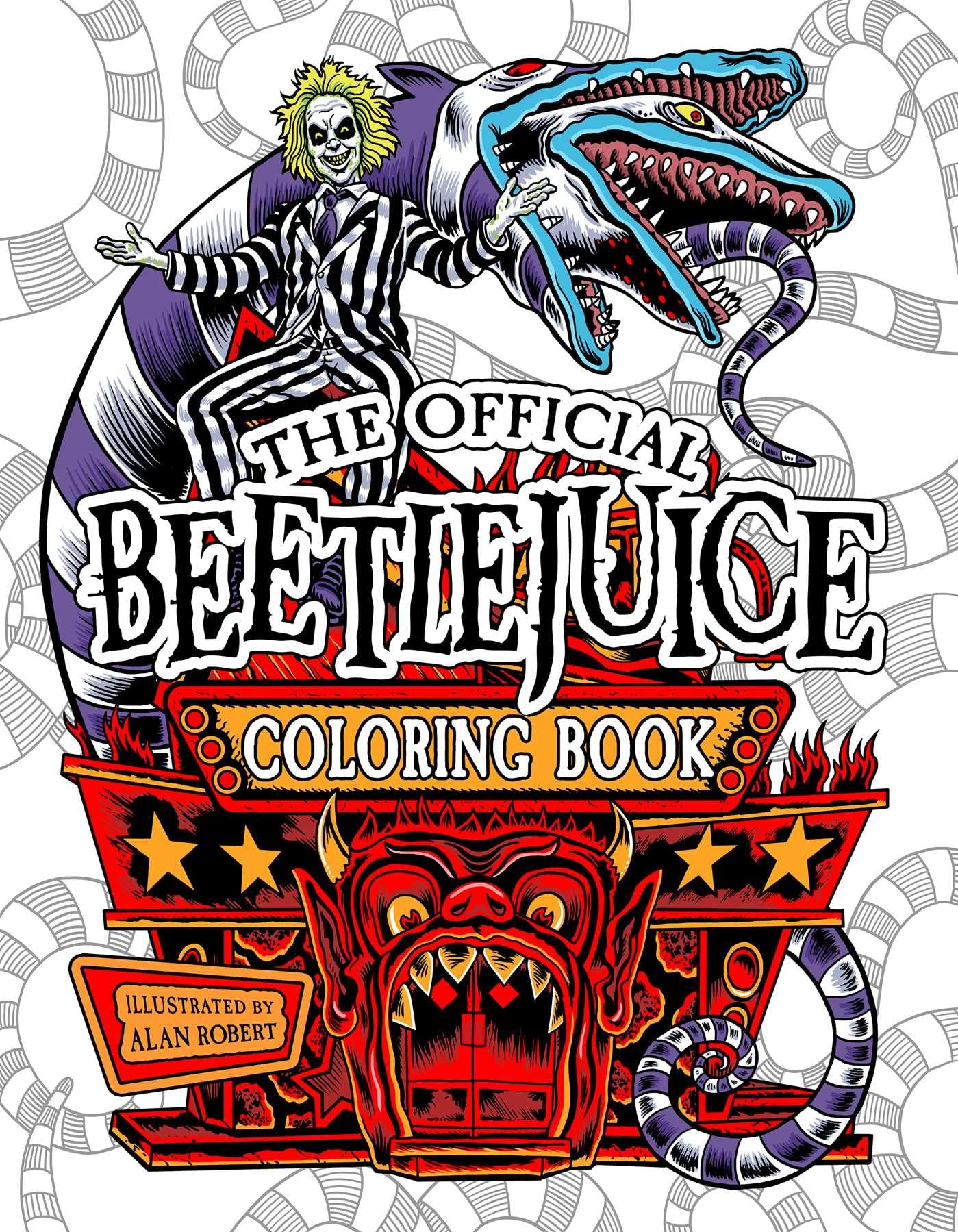 Beetejuice Official Coloring Book