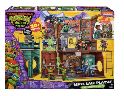 TMNT Mutant Mayhem Sewer Lair Playset