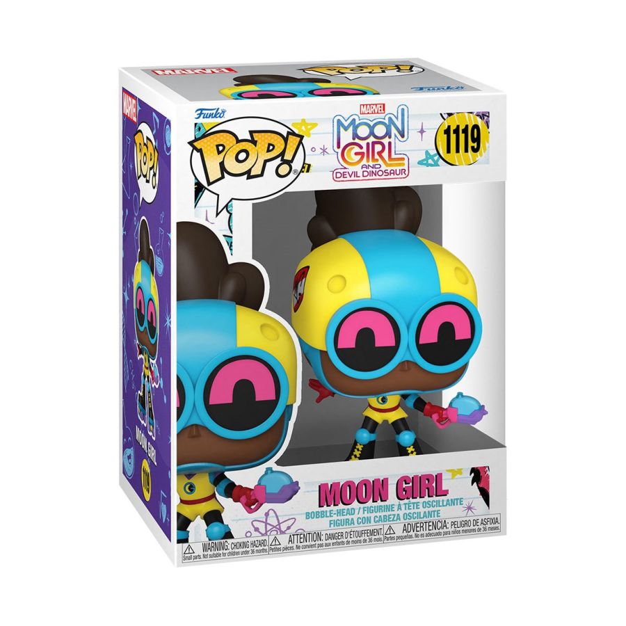 Pop! Marvel Moon Girl And Devil Dinosaur Moon Girl Vinyl Figure