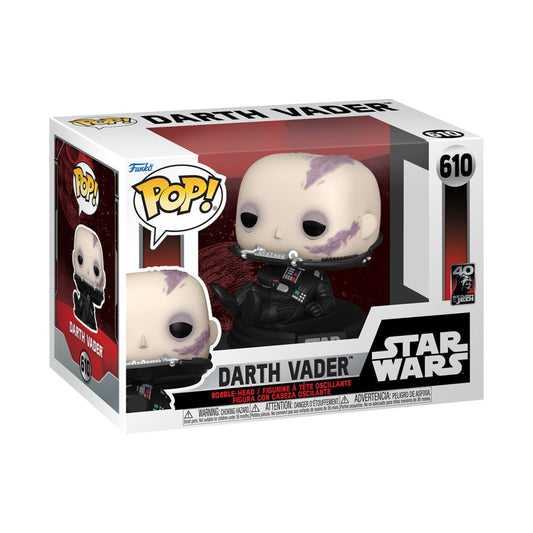 Pop Star Wars Return Of The Jedi 40TH Vader Unmasked Vinyl Figure