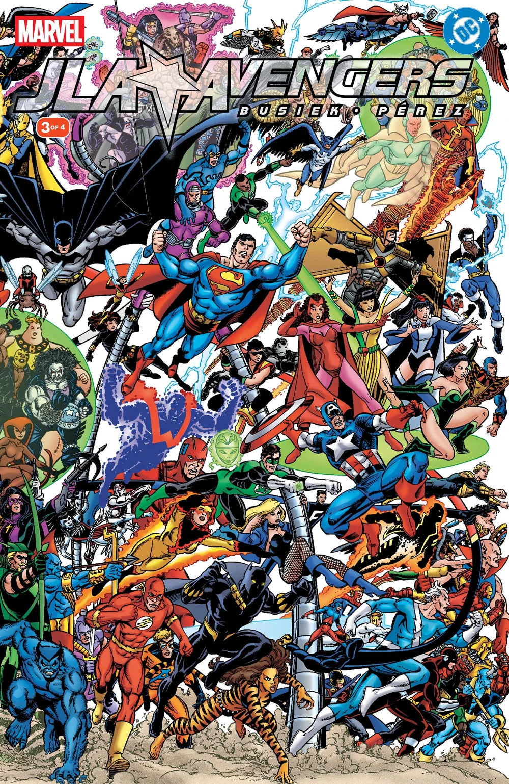 JLA/Avengers #3 Facsimile Edition Wraparound Cover