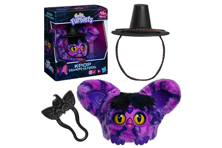 Furby: K-Pop Demon Hunters, Saja Boy - 3" Furblet