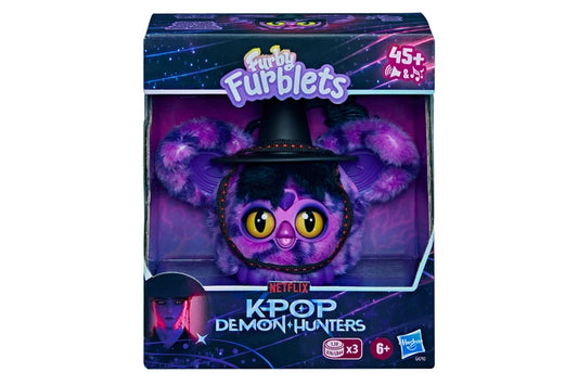 Furby: K-Pop Demon Hunters, Saja Boy - 3" Furblet