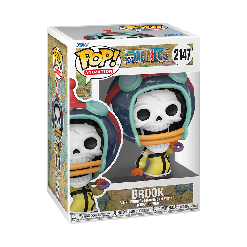 Pop! Animation One Piece Brook (Egghead Arc) Vinyl Figure