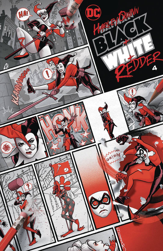 Harley Quinn: Black + White +Redder #4 (Of 6)