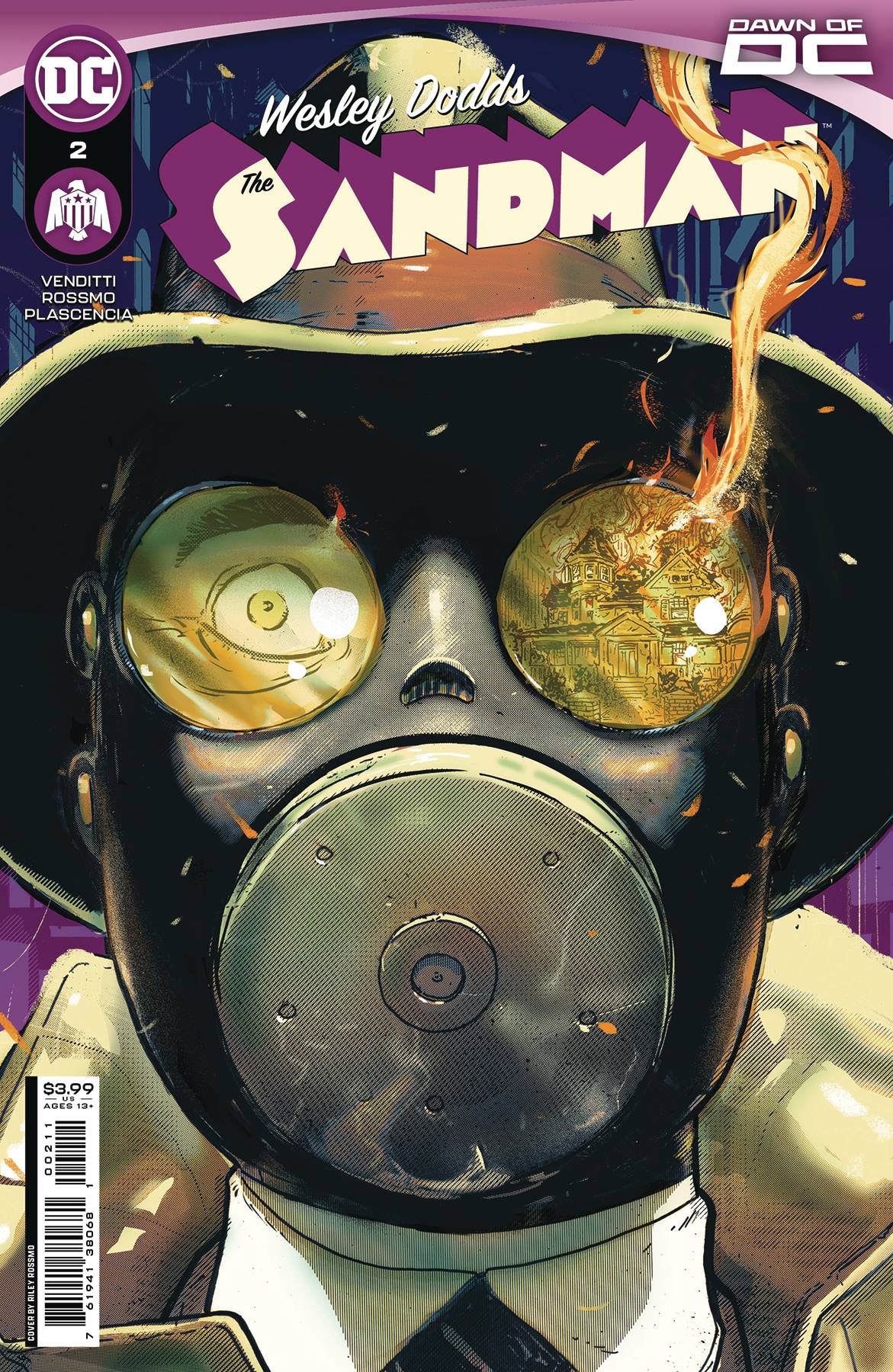 Wesley Dodds The Sandman #2 (Of 6)