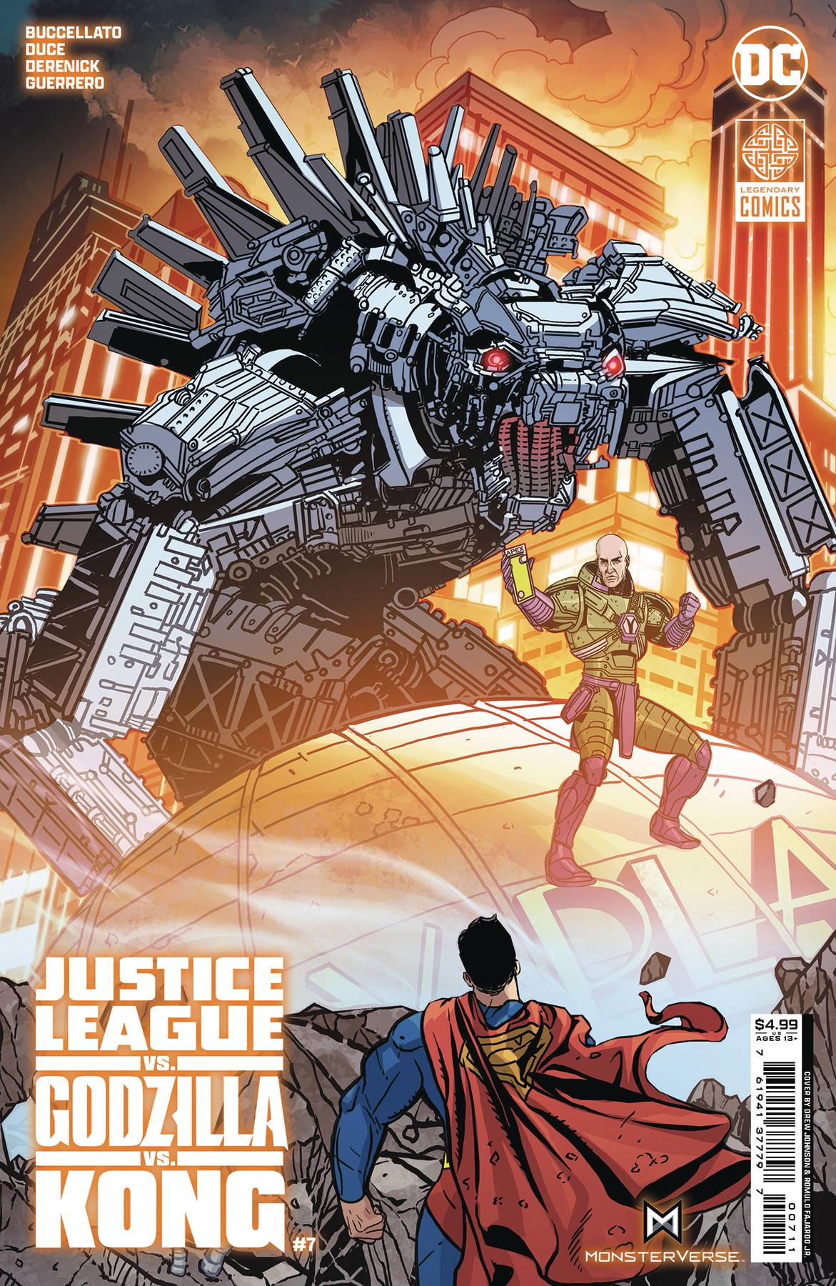 Justice League V Godzilla V Kong #7 (Of 6)