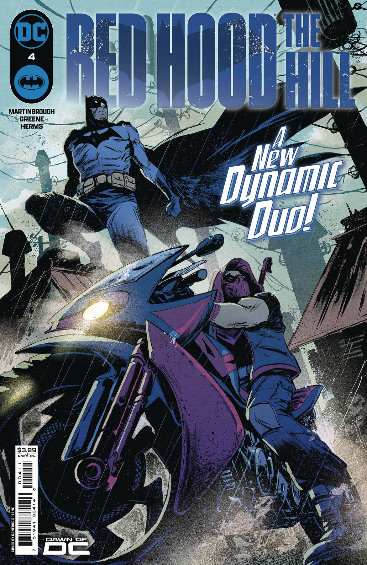 [WATER DAMAGED] Red Hood: The Hill #4 (Of 6)