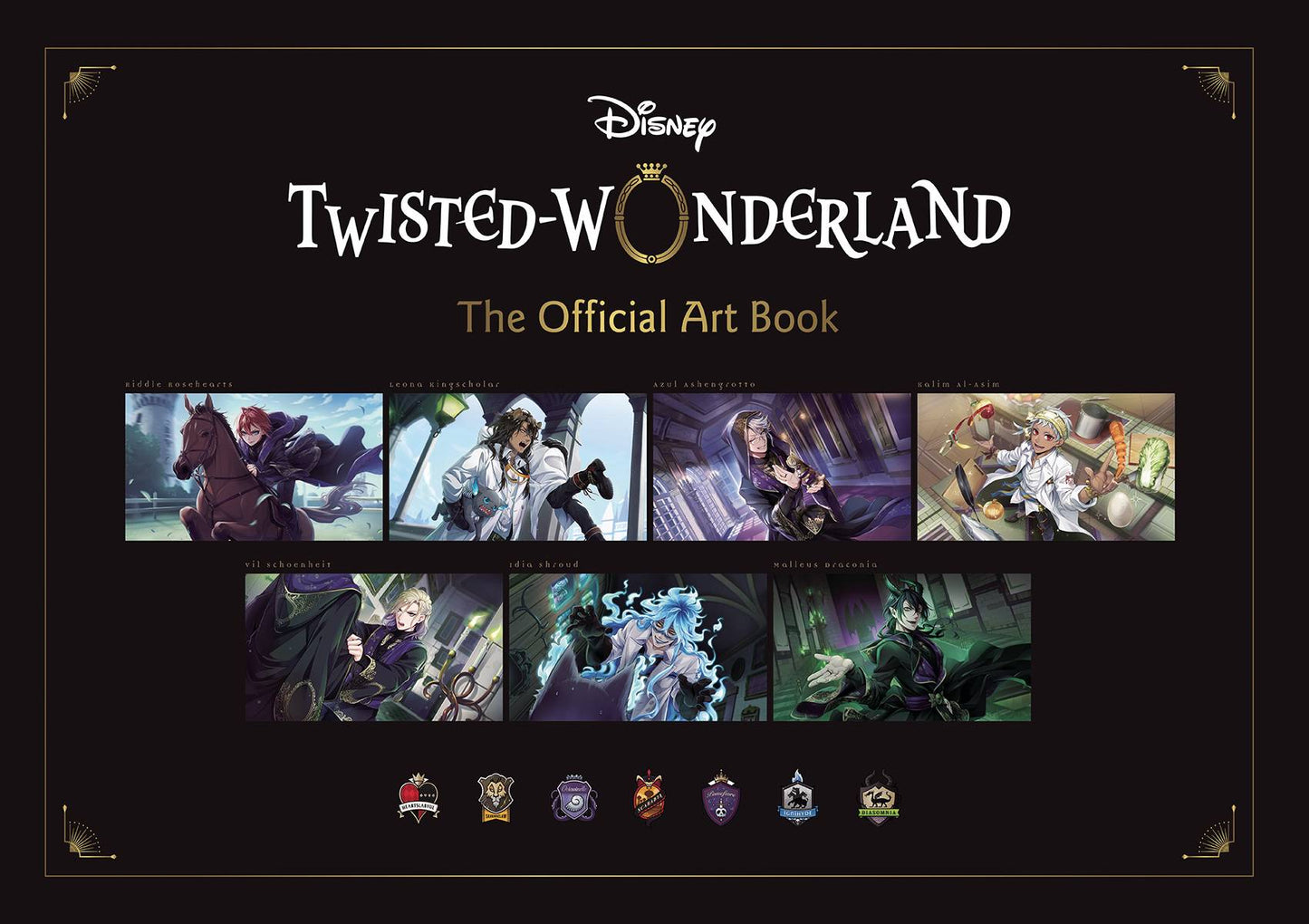 Disney Twisted-Wonderland Offical Art Book (Hardcover)
