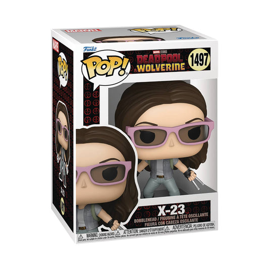 Pop! Marvel Deadpool And Wolverine X-23 Vinyl Figure