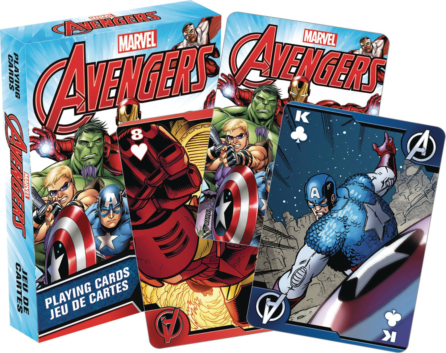 Marvel Avengers Playing Cards