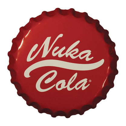 Fallout Nuka Cola Bottle Cap Tin Sign