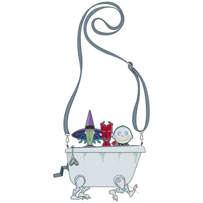 Loungefly The Nightmare Before Christmas - Lock Shock Barrel Bathtub Glow Crossbody Bag