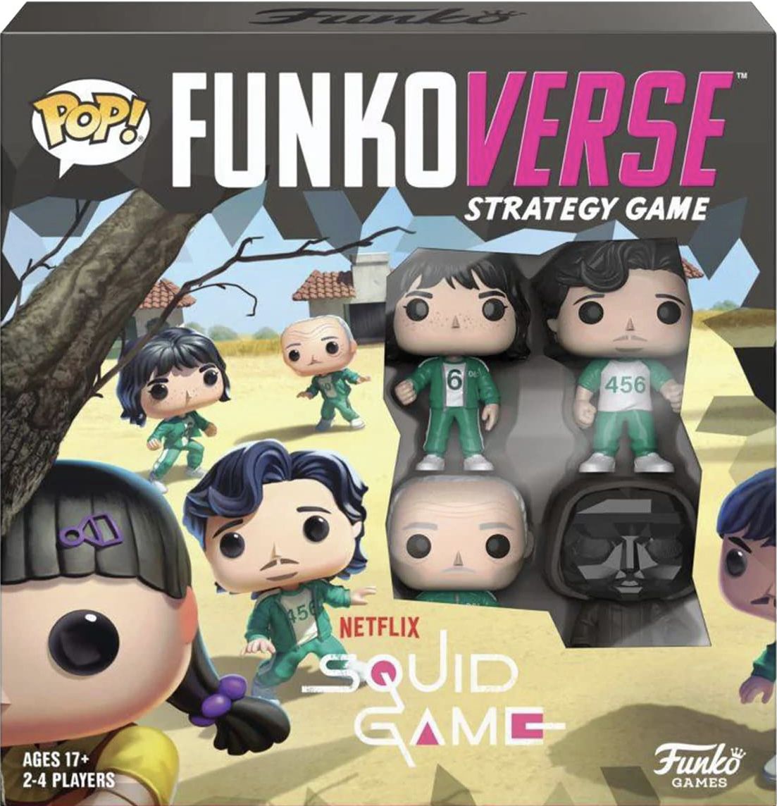Funkoverse Squid Game 4 Pack Strategy Board Game