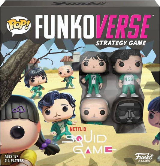 Funkoverse Squid Game 4 Pack Strategy Board Game