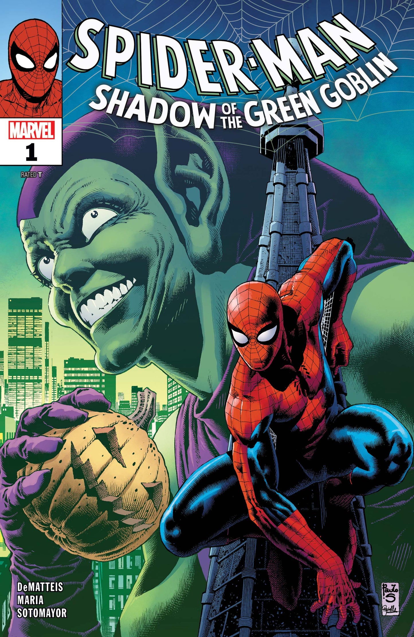 [WATER DAMAGED] Spider-Man: Shadow Of The Green Goblin #1