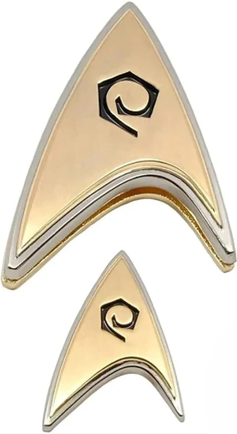 Star Trek Discovery Enterprise Badge and Pin Set Operations