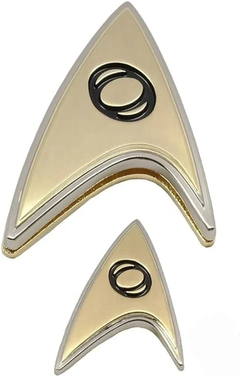 Star Trek Discovery Enterprise Badge and Pin Set Science