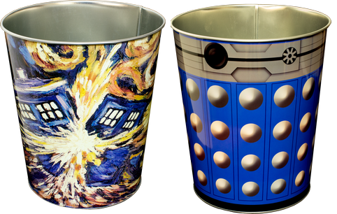 Dr Who Rubbish Bins