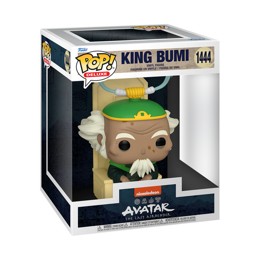 Pop Animation ATLA Deluxe King Bumi Vinyl Figure
