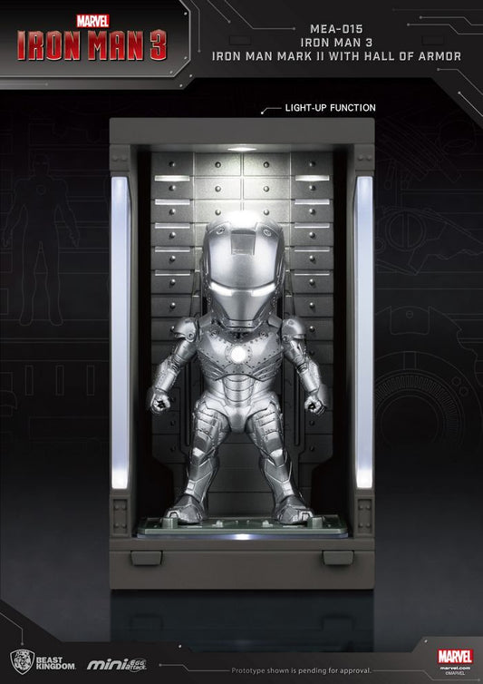 Beast Kingdom Mini Egg Attack Iron Man 3 Iron Man Mark II with Hall of Armor